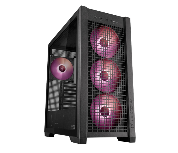 ASUS TUF Gaming GT302 TG ARGB ATX czarna 90DC00I0-B19000 - 1227312 - zdjęcie